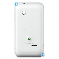 Sony Xperia Tipo ST21i battery cover, battery door white spare part BATTC