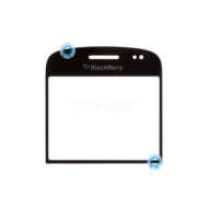 BlackBerry 9900 Bold display glass, beeldscherm glas zwart onderdeel DISPLG