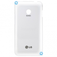 LG E720 Optimus Chic battery cover, batterijklep wit onderdeel BATTC