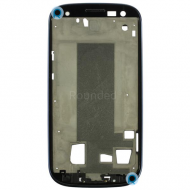 Samsung i9300 Galaxy S 3 front cover, voorkant behuizing pebble blue onderdeel FRONTC