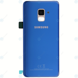Samsung Galaxy A8 2018 Sm A530f Battery Cover Blue Gh82 15551d