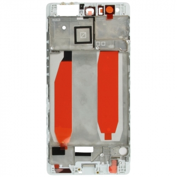 Huawei P9 Plus Front cover white LCD bracket/holder.  image-1