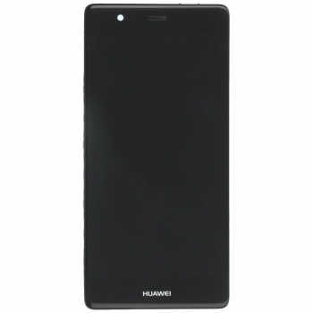 Huawei P9 Display module frontcover+lcd+digitizer + Battery black 02350RPT 02350RPT image-1