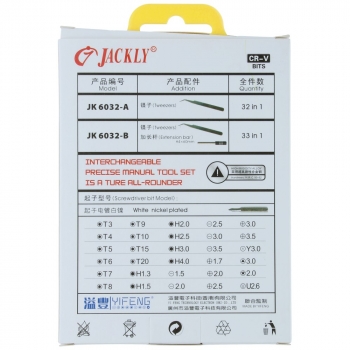 Jackly JK6032-A Professional screwdriver tool set 32-in-1   image-4