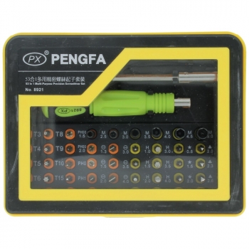 Pengfa No. 8921 Premium multi-purpose screwdriver tool set 53-in-1