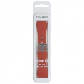 Samsung Gear S3 frontier (SM-R760) Strap right + left silicone red ET-YSU76MREGWW ET-YSU76MREGWW