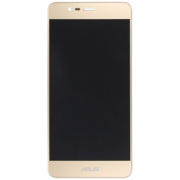 Asus Zenfone 3 Deluxe (ZS550KL) Display module LCD + Digitizer gold Display assembly, LCD incl. touchpanel.