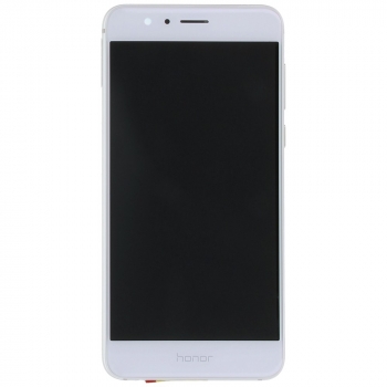 Huawei Honor 8 Display module frontcover+lcd+digitizer + battery white 02350UEN 02350UEN image-1