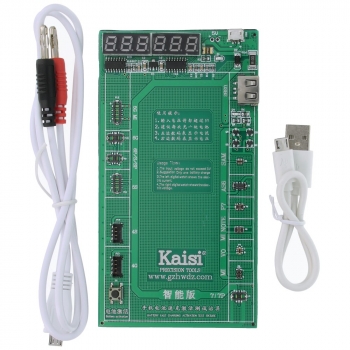 Kaisi K-9208 Professional battery activation charge board with micro USB cable for Apple, Samsung