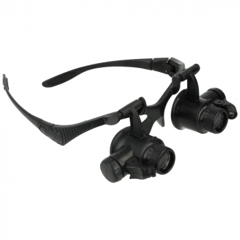 Magnifier eye glasses 25x with LED   image-4