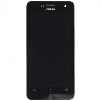 Asus Zenfone 5 Display module frontcover+lcd+digitizer black Display digitizer, touchpanel incl. frontcover.  image-1