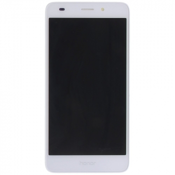 Huawei Honor 7 Lite, Honor 5C Display module frontcover+lcd+digitizer white Display digitizer, touchpanel incl. frontcover.  image-1