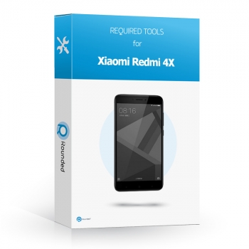 Xiaomi Redmi 4 (4X) Toolbox Toolbox with all the specific required tools to open the smartphone.