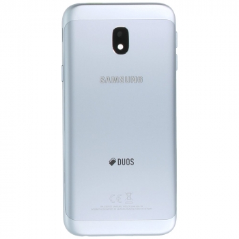 Samsung Galaxy J3 2017 (SM-J330F) Battery cover silver blue GH82-14891B GH82-14891B