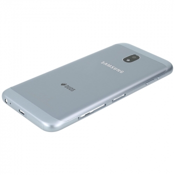 Samsung Galaxy J3 2017 (SM-J330F) Battery cover silver blue GH82-14891B GH82-14891B image-2