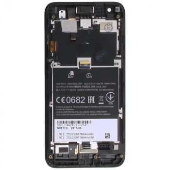 Asus Zenfone C (ZC451CG) Display module frontcover+lcd+digitizer Display digitizer, touchpanel incl. frontcover.  image-2