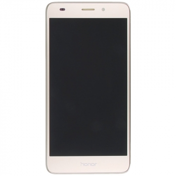 Huawei Honor 7 Lite, Honor 5C Display module frontcover+lcd+digitizer gold Display digitizer, touchpanel incl. frontcover.  image-1