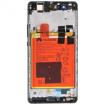 Huawei P9 Lite Display module frontcover+lcd+digitizer+battery black 02350TMU 02350TMU image-7