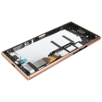Sony Xperia XZ Premium Dual (G8142) Display unit complete pink 1307-9888 1307-9888 image-2