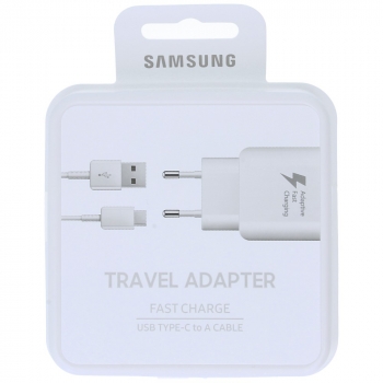 Samsung Fast travel charger EP-TA300CWEGWW incl. microUSB data cable type-C white