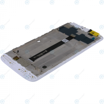 Acer Liquid Zest Plus (Z628) Display module frontcover+lcd+digitizer white 6M.HVNHC.002_image-2