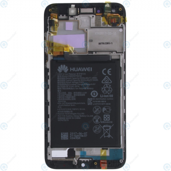 Huawei Honor 6A (DLI-AL10) Display module frontcover+lcd+digitizer+battery grey 02351KTW_image-4