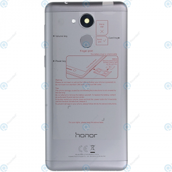 Huawei Honor 6C, Enjoy 6s Battery cover grey 97070QUH_image-4
