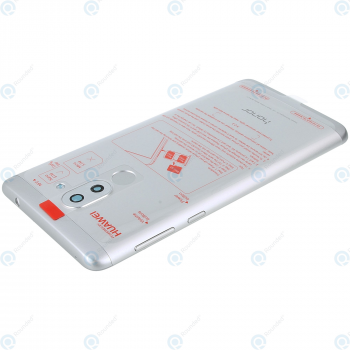 Huawei Honor 6X (BLN-L21) Battery cover incl. Fingerprint sensor silver 02351ADR_image-3