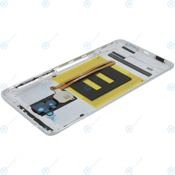 Huawei Honor 6X (BLN-L21) Battery cover incl. Fingerprint sensor silver 02351ADR_image-5