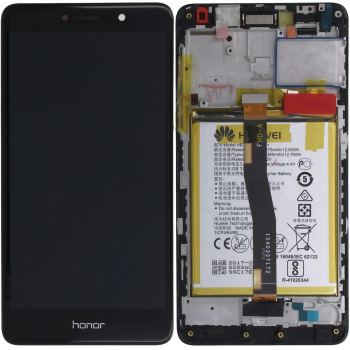 Huawei Honor 6X (BLN-L21) Display module frontcover+lcd+digitizer+battery grey 02351BNB_image-5