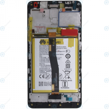 Huawei Honor 6X (BLN-L21) Display module frontcover+lcd+digitizer+battery grey 02351BNB_image-5