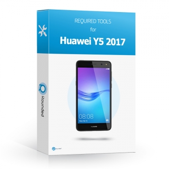 Huawei Y5 2017 Toolbox Toolbox with all the specific required tools to open the smartphone.