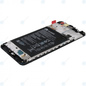 Huawei Y7 (TRT-L21) Display module frontcover+lcd+digitizer+battery grey 02351HSB_image-3