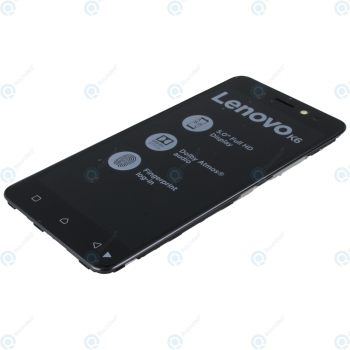 Lenovo K6 Display module frontcover+lcd+digitizer black_image-1