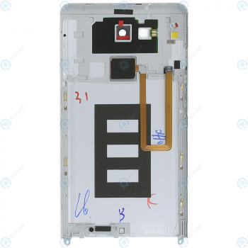 Huawei Ascend Mate 7 (JAZZ-L09) Battery cover silver 02350BXV