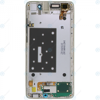 Huawei Honor 4C (CHM-U01) Display module frontcover+lcd+digitizer gold 02350GBR_image-3