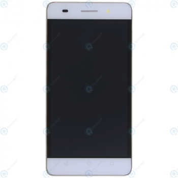 Huawei Honor 4C (CHM-U01) Display module frontcover+lcd+digitizer white 02350GBN_image-1