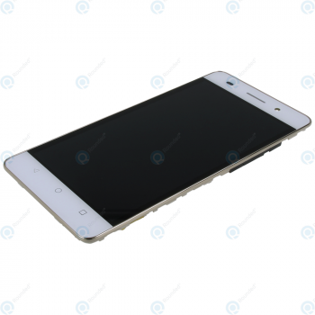 Huawei Honor 4C (CHM-U01) Display module frontcover+lcd+digitizer white 02350GBN_image-3