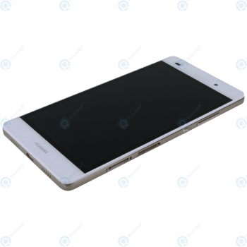 Huawei P8 Lite (ALE-L21) Display module frontcover+lcd+digitizer+battery white 02350KCD_image-3
