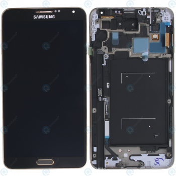 Samsung Galaxy Note 3 (N9005) Display unit complete black/gold GH97-15209F