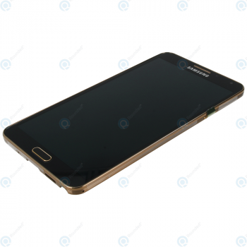 Samsung Galaxy Note 3 (N9005) Display unit complete black/gold GH97-15209F_image-3