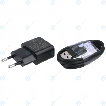 Sony QuickCharge travel charger 1500mAh incl. USB data cable black (EU-Blister) UCH20