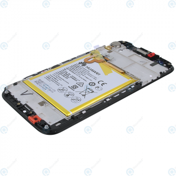 Huawei G8 (RIO-L01) Display module frontcover+lcd+digitizer+battery grey 02350KKK_image-4