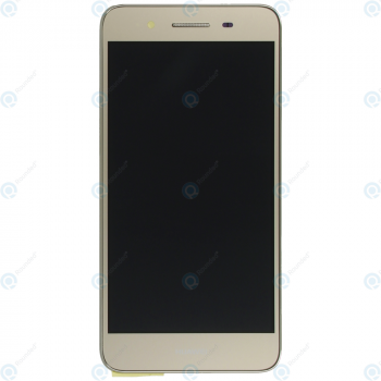 Huawei GR3 (TAG-L21) Display module frontcover+lcd+digitizer+battery gold 02350PLD_image-1