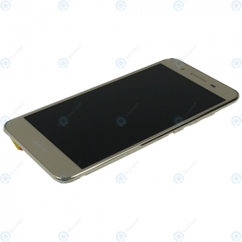 Huawei GR3 (TAG-L21) Display module frontcover+lcd+digitizer+battery gold 02350PLD_image-3