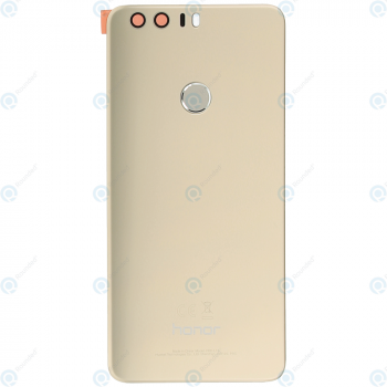 Huawei Honor 8 (FRD-L09, FRD-L19) Battery cover incl. Fingerprint sensor gold 02350YMX_image-1