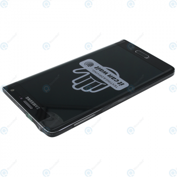 Samsung Galaxy Note Edge (N915) Display unit complete black GH97-16636A_image-2