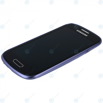 Samsung Galaxy S3 Mini VE (I8200) Display unit complete blue GH97-15508B_image-3