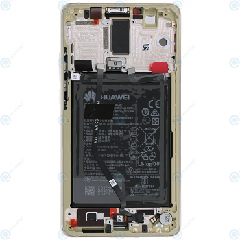Huawei Mate 10 (ALP-L09, ALP-L29) Display module frontcover+lcd+digitizer+battery brown 02351PNS_image-2
