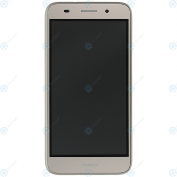 Huawei Y3 2017 (GRO-L22) Display module frontcover+lcd+digitizer gold 97070RBK_image-5